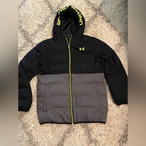 Boys Under Armour puffer coat. EUC!